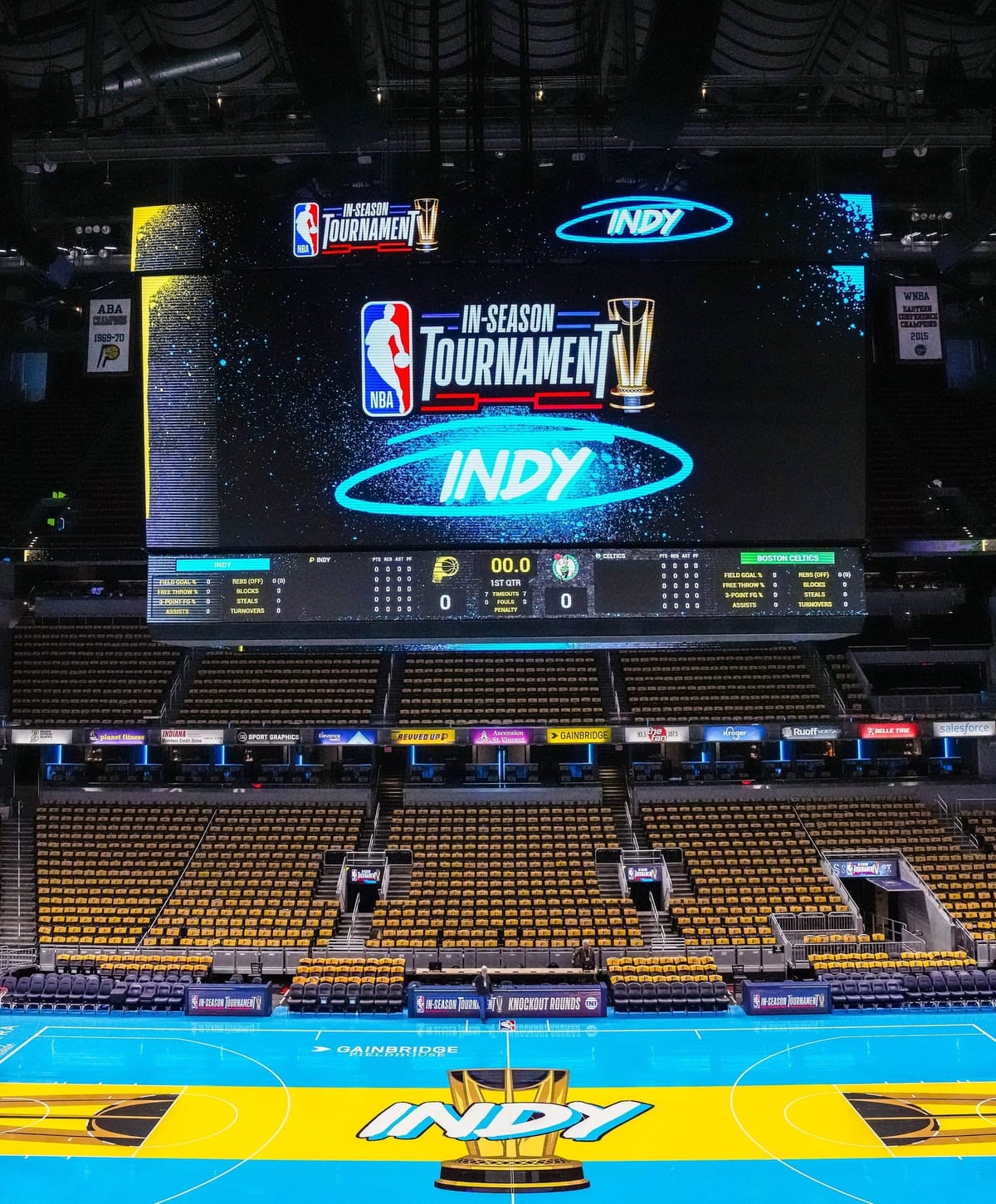 IST Quarterfinal Celtics vs Pacers